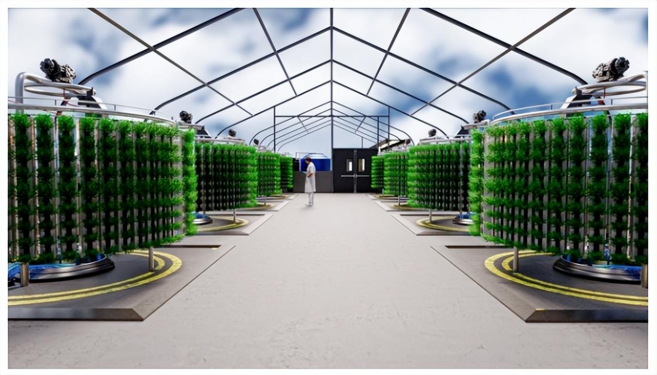 垂直農業就是將一個個水平面的種植系統，移入室內并向垂直方向擴展