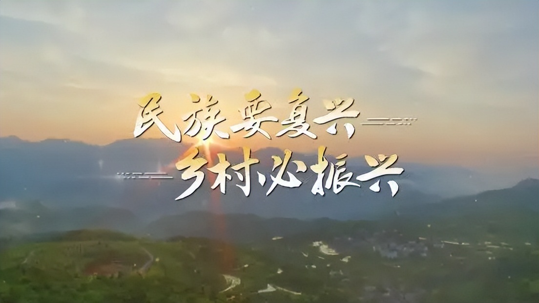 民族要復興，鄉村必振興