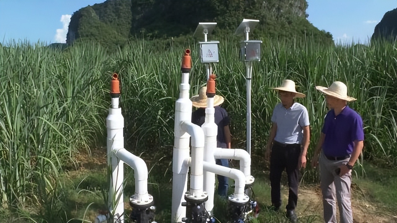 水肥一體化滴灌種植技術(shù)，節(jié)水節(jié)肥增產(chǎn)，又能提高甘蔗品質(zhì)