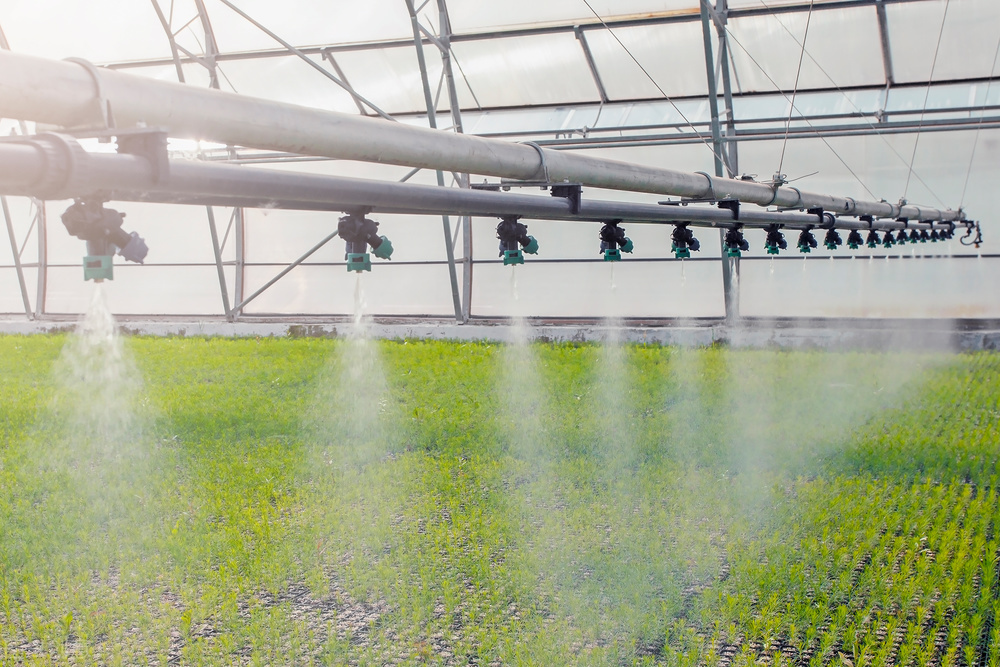 智能溫室大棚，水肥一體化系統