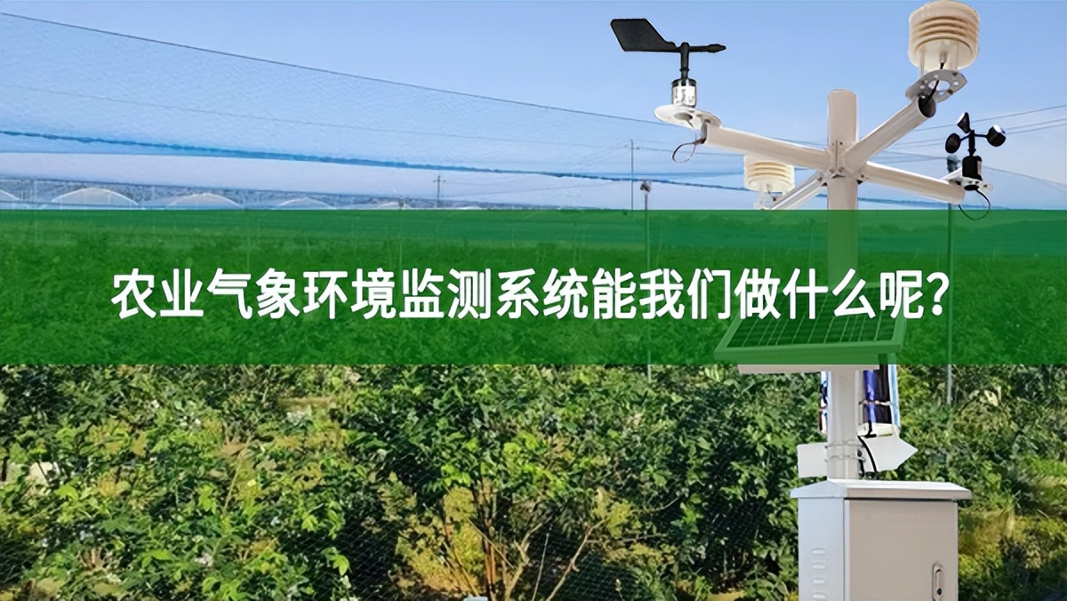 農(nóng)業(yè)氣象環(huán)境監(jiān)測系統(tǒng)能我們做什么呢?有哪些作用?