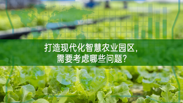 打造現(xiàn)代化智慧農(nóng)業(yè)園區(qū)，需要考慮哪些問題?