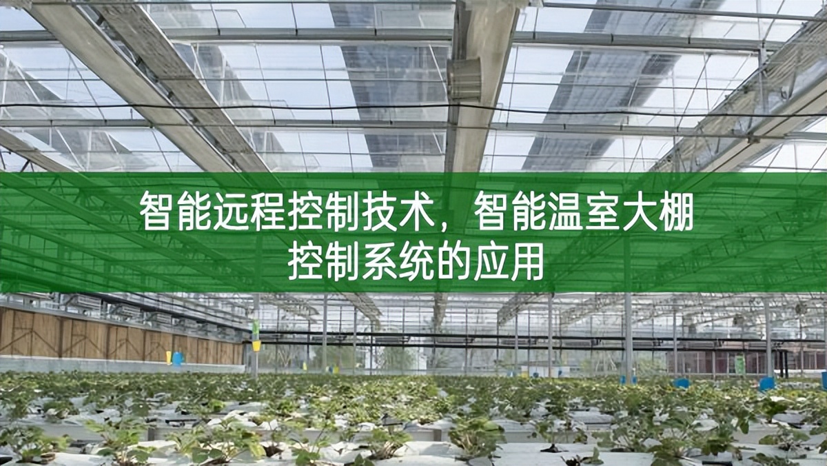 智能遠(yuǎn)程控制技術(shù)，智能溫室大棚控制系統(tǒng)的應(yīng)用