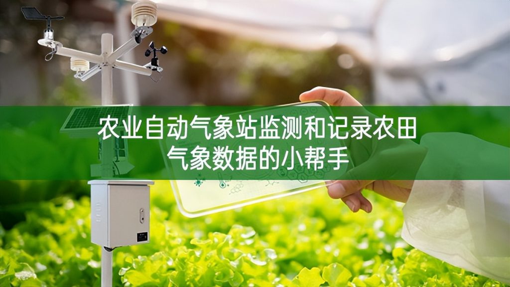 農業(yè)自動氣象站監(jiān)測和記錄農田氣象數(shù)據(jù)的小幫手