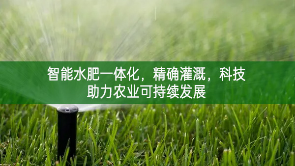 智能水肥一體化，精確灌溉，科技助力農(nóng)業(yè)可持續(xù)發(fā)展