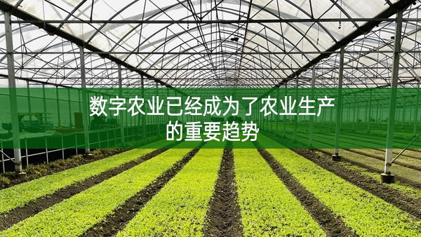 數(shù)字農(nóng)業(yè)已經(jīng)成為了農(nóng)業(yè)生產(chǎn)的重要趨勢(shì)