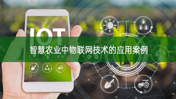 智慧農(nóng)業(yè)中物聯(lián)網(wǎng)技術(shù)的應(yīng)用案例