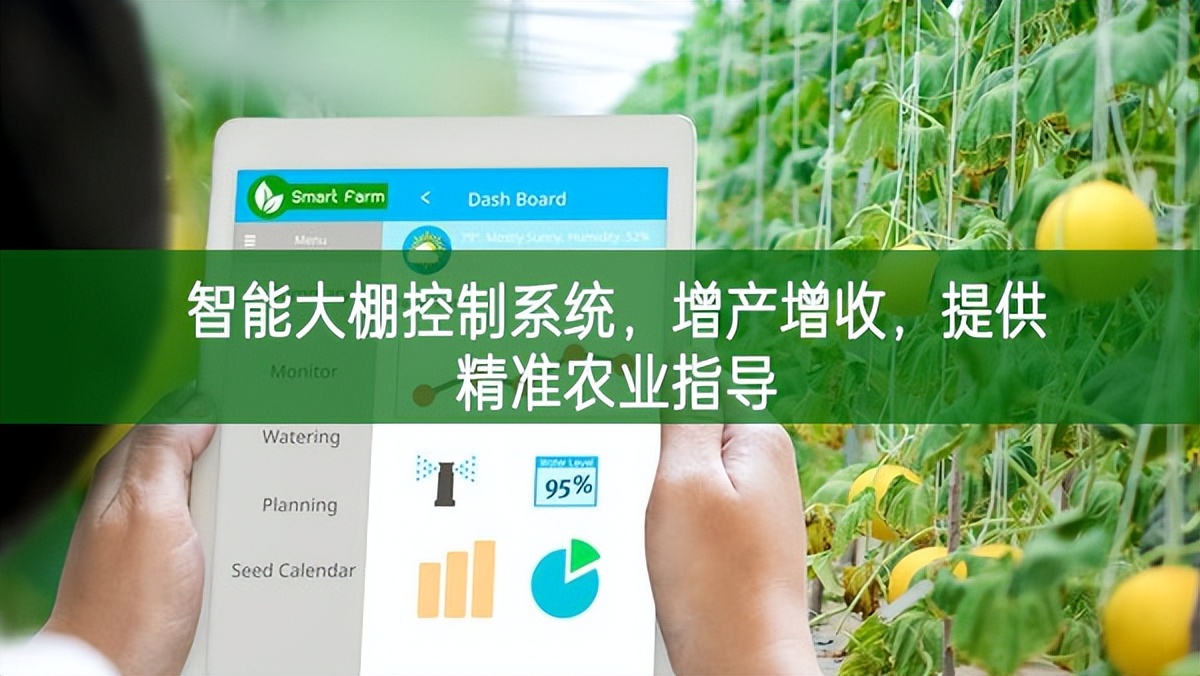 智能大棚控制系統，增產增收，提供精準農業指導