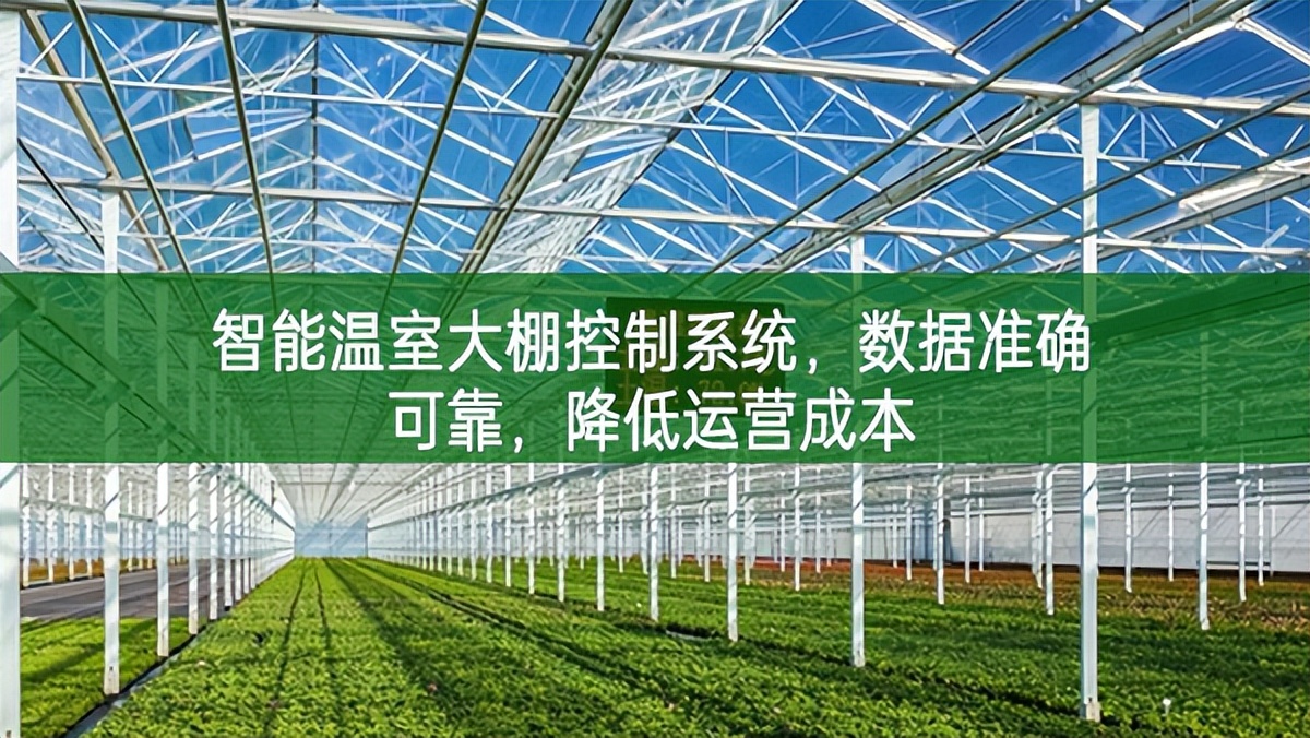 智能溫室大棚控制系統，數據準確可靠，降低運營成本