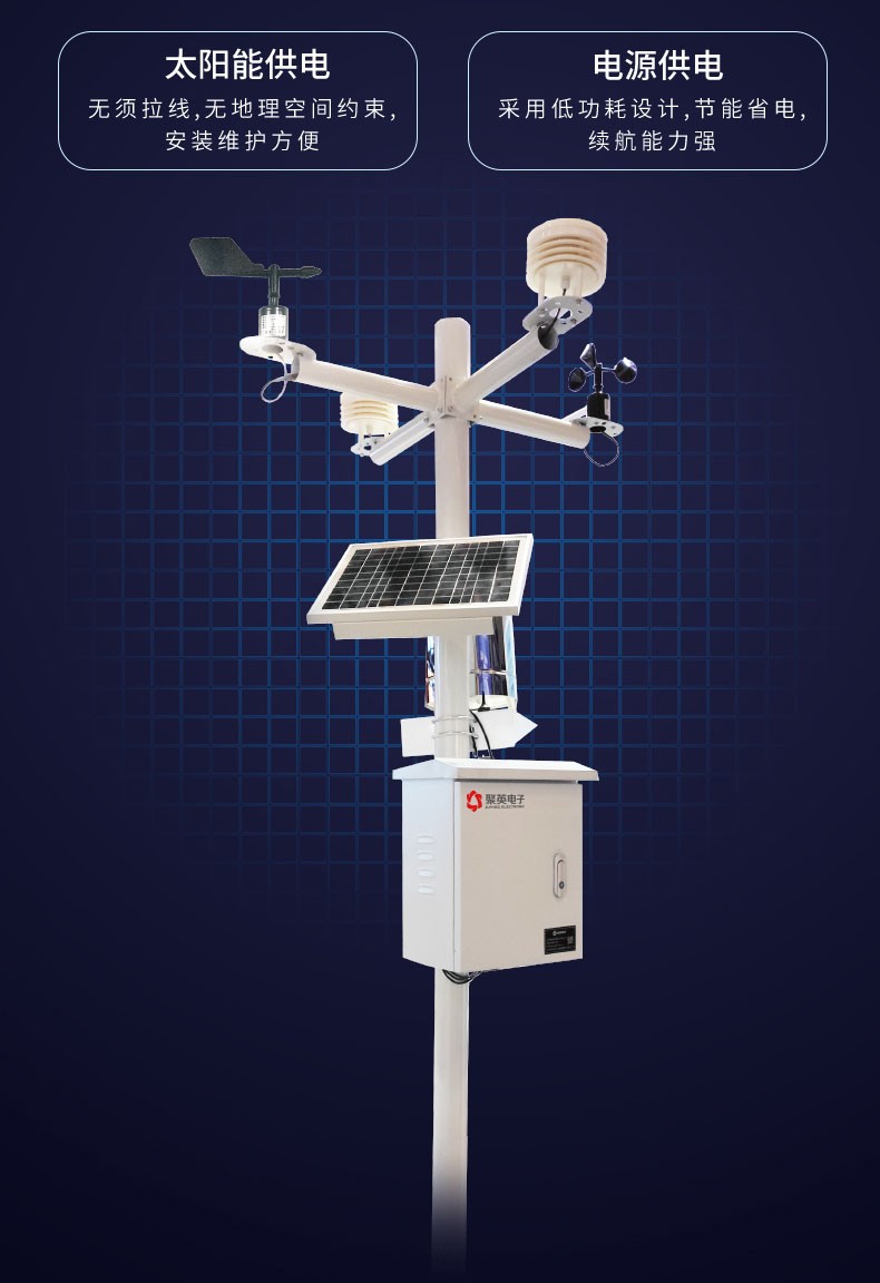 多模式供電,減少氣象站宕機時間