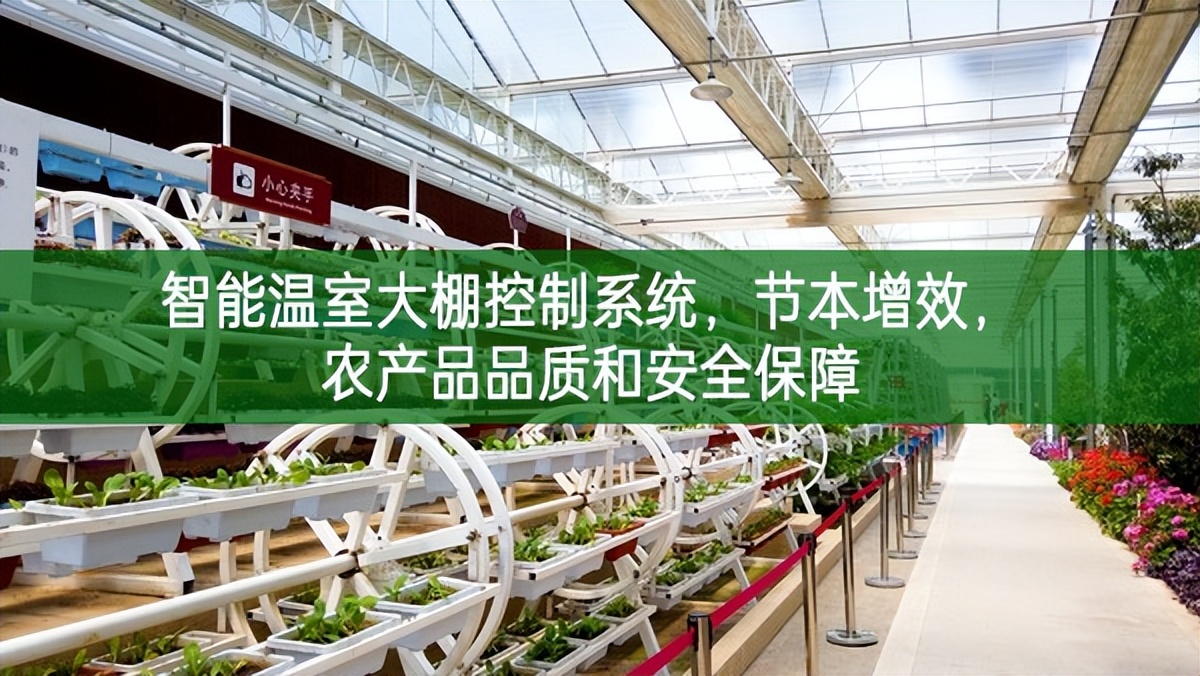 智能溫室大棚控制系統，節本增效，農產品品質和安全保障