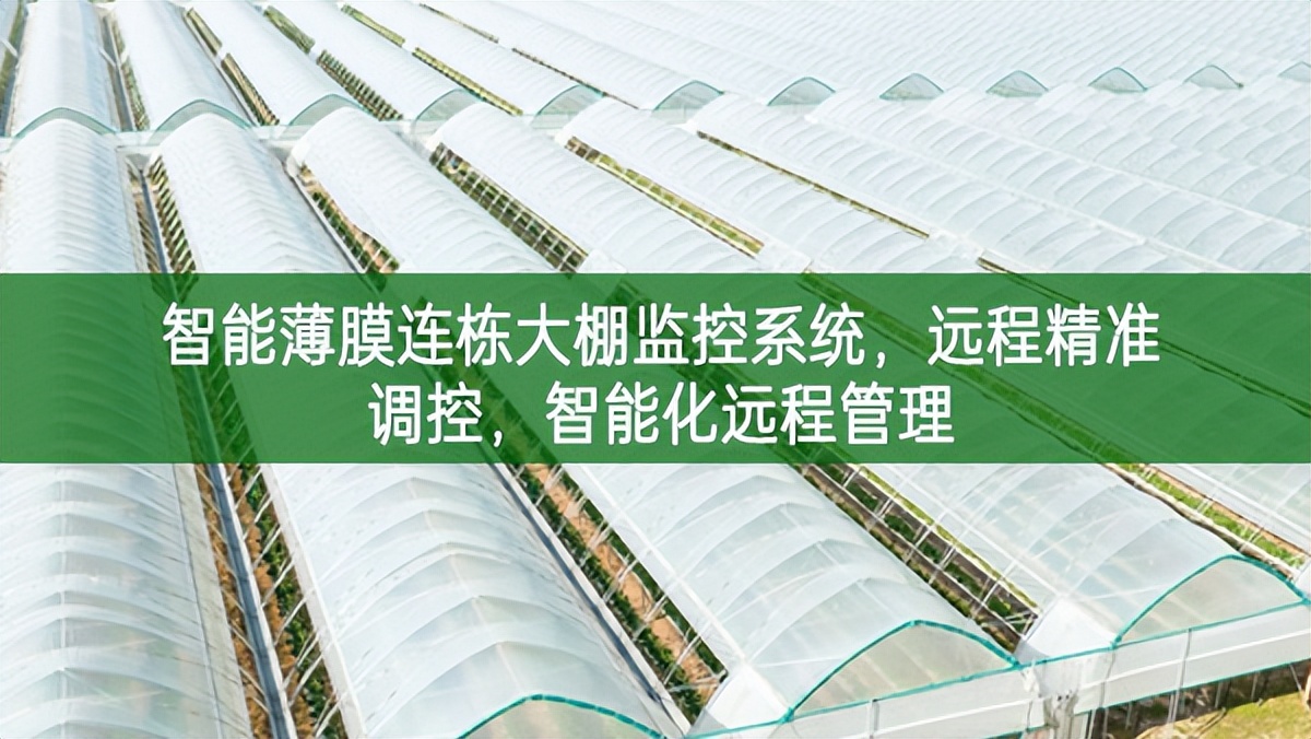 智能薄膜連棟大棚監(jiān)控系統(tǒng)，遠程精準調(diào)控，智能化遠程管理