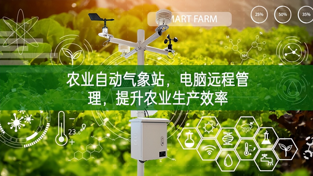 農(nóng)業(yè)自動(dòng)氣象站，電腦遠(yuǎn)程管理，提升農(nóng)業(yè)生產(chǎn)效率
