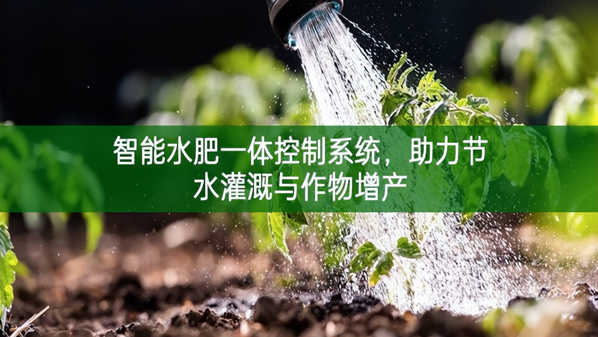 智能水肥一體控制系統，助力節水灌溉與作物增產