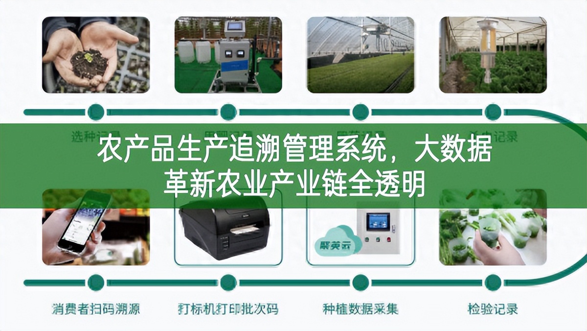 農產品生產追溯管理系統，大數據革新農業產業鏈全透明