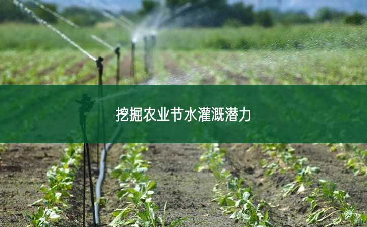 挖掘農(nóng)業(yè)節(jié)水灌溉潛力
