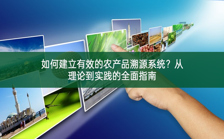 如何建立有效的農(nóng)產(chǎn)品溯源系統(tǒng)？從理論到實踐的全面指南