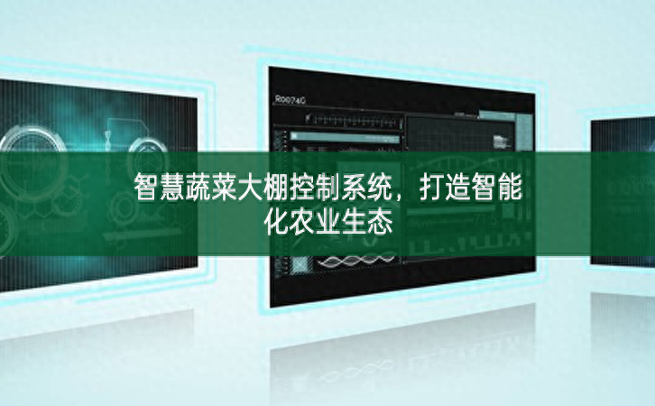 智慧蔬菜大棚控制系統，打造智能化農業生態