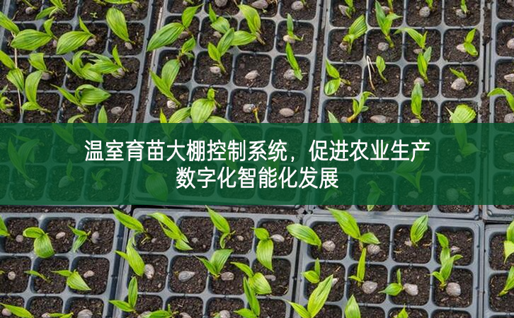 溫室育苗大棚控制系統(tǒng)，促進(jìn)農(nóng)業(yè)生產(chǎn)數(shù)字化智能化發(fā)展