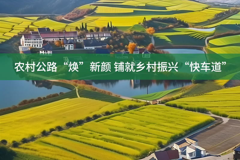 農村公路“煥”新顏 鋪就鄉村振興“快車道”