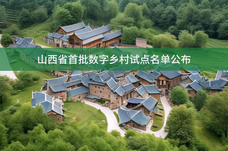 山西省首批數字鄉村試點名單公布