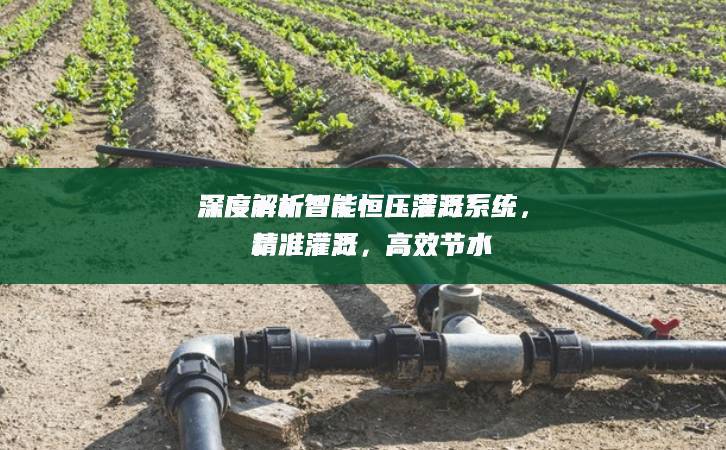 深度解析智能恒壓灌溉系統：精準灌溉，高效節水