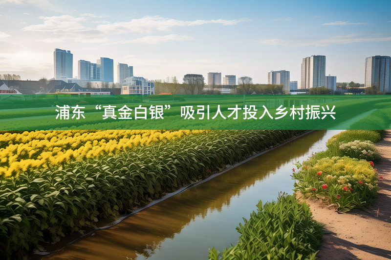 浦東“真金白銀”吸引人才投入鄉村振興