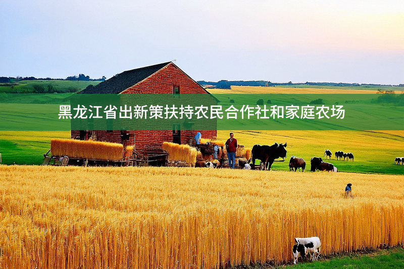 黑龍江省出新策扶持農(nóng)民合作社和家庭農(nóng)場(chǎng)