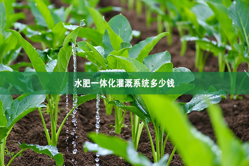 水肥一體化灌溉系統(tǒng)多少錢