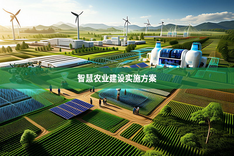 智慧農業建設實施方案