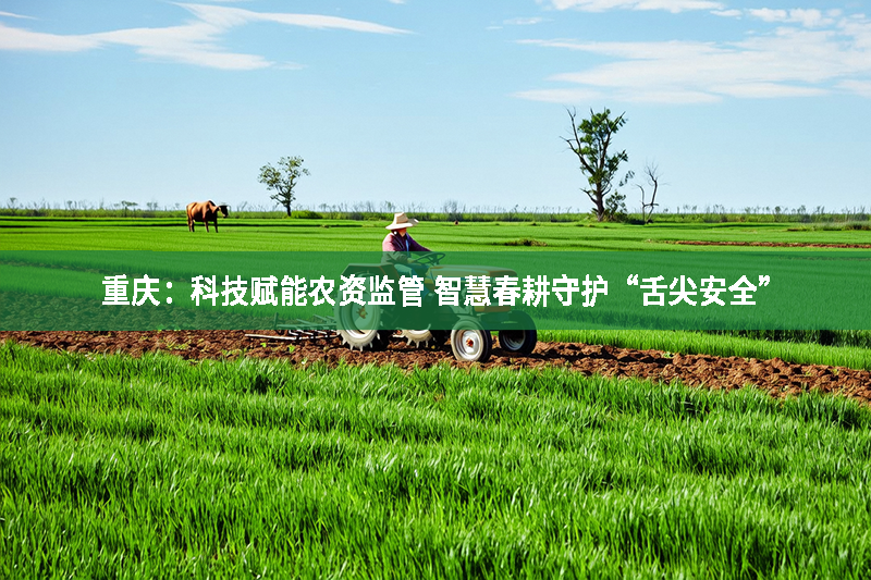 重慶：科技賦能農(nóng)資監(jiān)管 智慧春耕守護(hù)“舌尖安全”