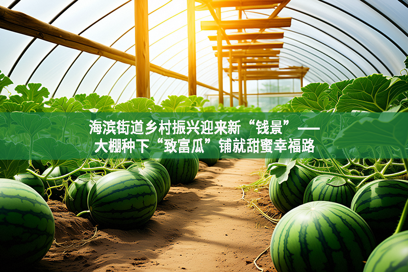 海濱街道鄉(xiāng)村振興迎來新“錢景”——大棚種下“致富瓜”鋪就甜蜜幸福路