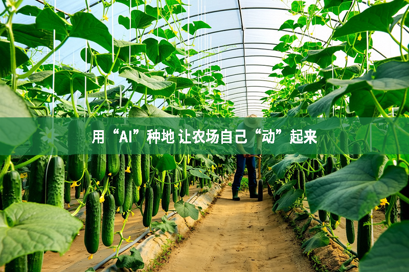 用“AI”種地 讓農場自己“動”起來