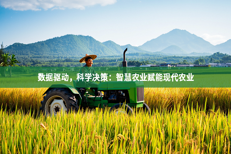 數據驅動,科學決策:智慧農業賦能現代農業