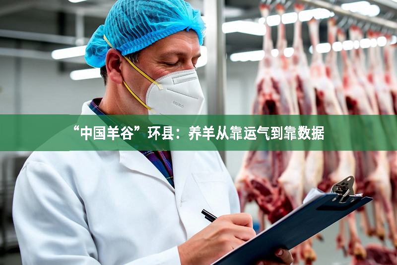 “中國羊谷”環(huán)縣：養(yǎng)羊從靠運氣到靠數(shù)據(jù)