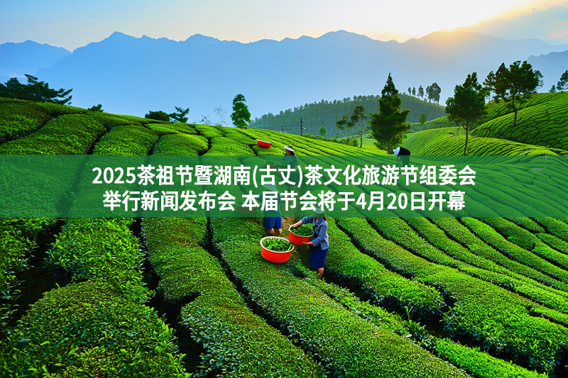 2025茶祖節暨湖南(古丈)茶文化旅游節組委會舉行新聞發布會 本屆節會將于4月20日開幕