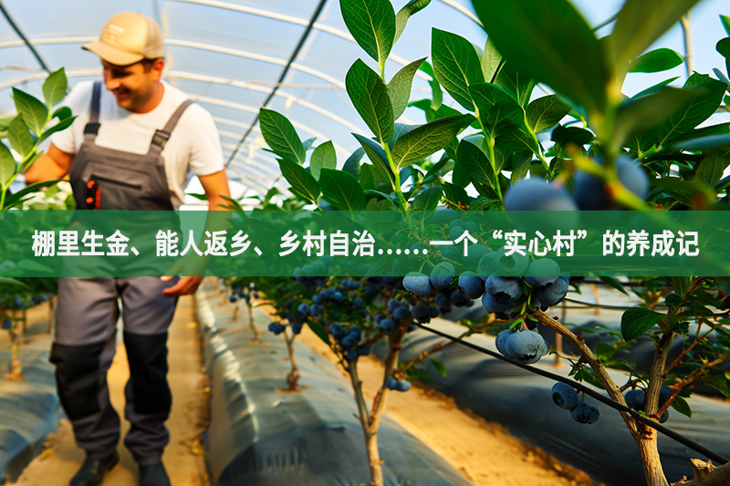 棚里生金、能人返鄉(xiāng)、鄉(xiāng)村自治……一個“實心村”的養(yǎng)成記
