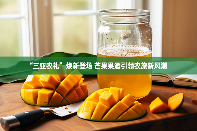 “三亞農禮”煥新登場 芒果果酒引領農旅新風潮