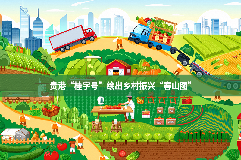 貴港“桂字號”繪出鄉村振興“春山圖”