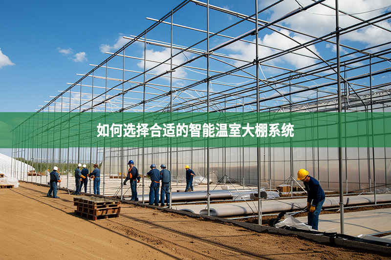 如何選擇合適的智能溫室大棚系統?