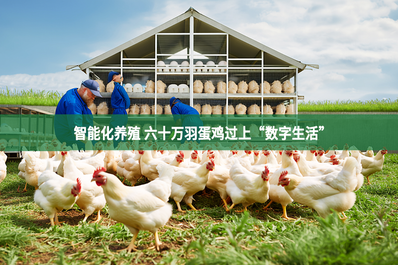 智能化養(yǎng)殖 六十萬羽蛋雞過上“數(shù)字生活”