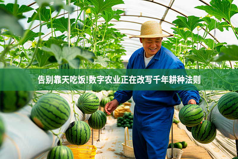 告別靠天吃飯!數字農業正在改寫千年耕種法則