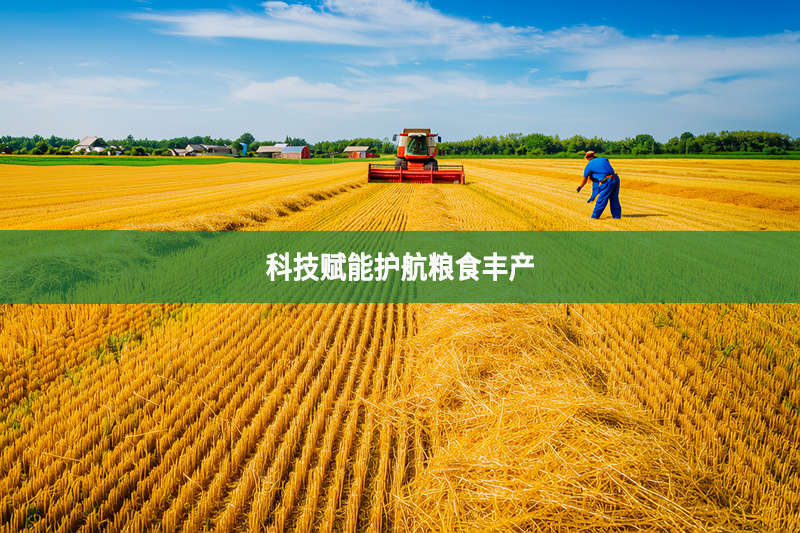 科技賦能護航糧食豐產