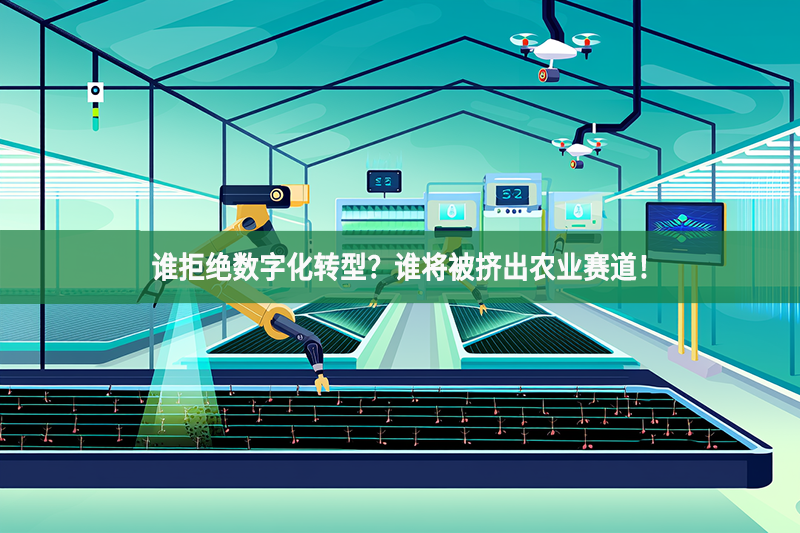 誰拒絕數字化轉型?誰將被擠出農業賽道!
