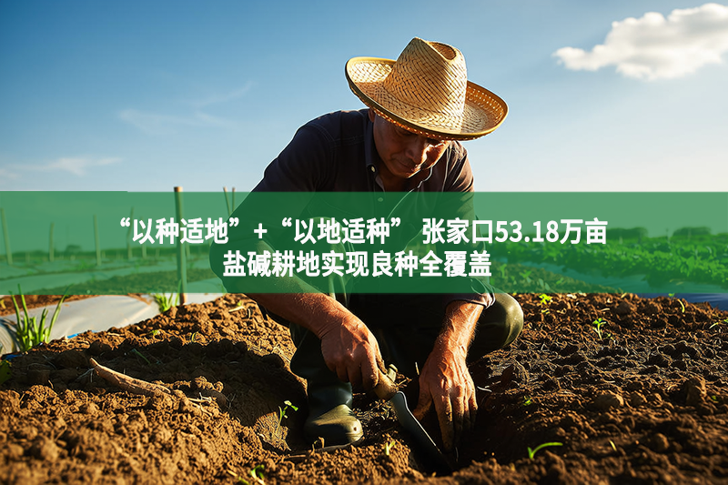 “以種適地”+“以地適種” 張家口53.18萬畝鹽堿耕地實現良種全覆蓋