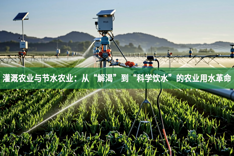 灌溉農(nóng)業(yè)與節(jié)水農(nóng)業(yè)：從“解渴”到“科學(xué)飲水”的農(nóng)業(yè)用水革命