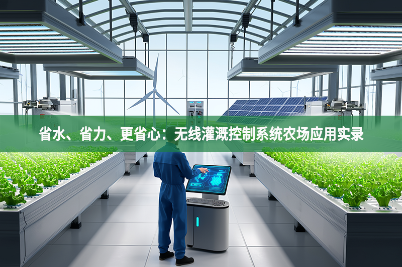 省水、省力、更省心：無線灌溉控制系統農場應用實錄