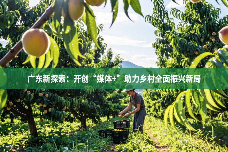 廣東新探索：開創“媒體+”助力鄉村全面振興新局
