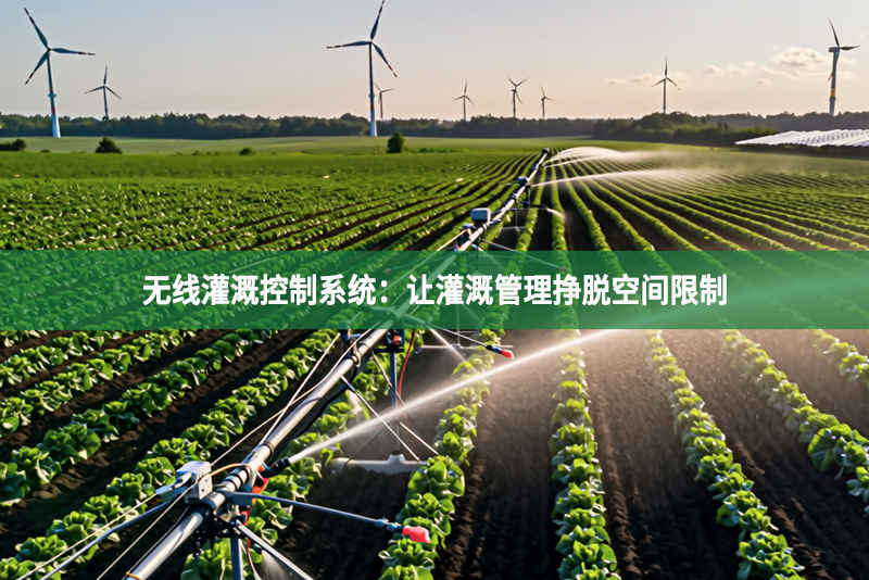 無線灌溉控制系統：讓灌溉管理掙脫空間限制