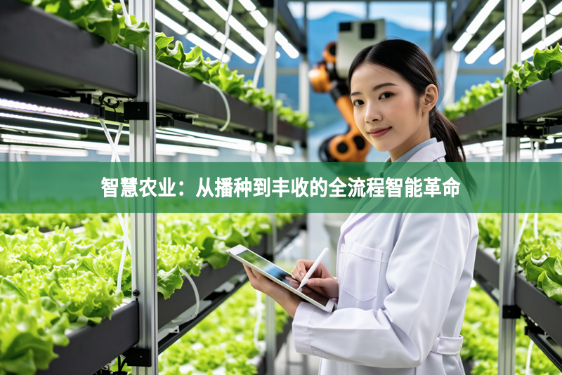 智慧農業：從播種到豐收的全流程智能革命